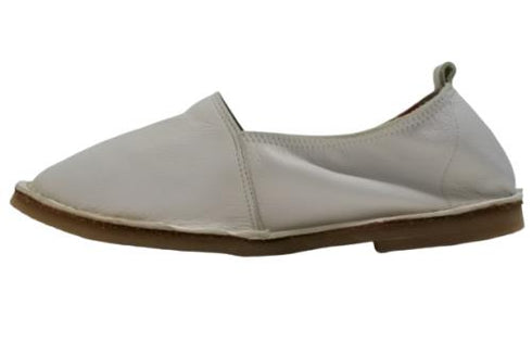 【KOBE DADA CAM-2 ホワイト】本革国産コンフォートスリッポン